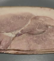 Le Pré de la Rivière - [Précommande] Jambon blanc Bio plein air de Porc Blanc de l'ouest - 4 tranches 180g