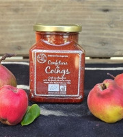 Le verger bio de Quinsac - Confiture de coing 330gr BIO