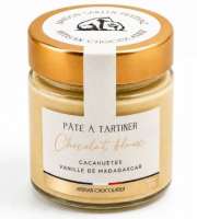 Maison Sailler Berthaz - Pâte à tartiner cacahuètes, chocolat blanc & vanille de Madagascar