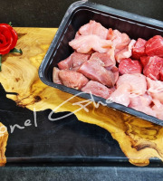Boucherie Charcuterie Traiteur Lionel Ghérardi - Fondue aux 4 viandes pour 2 personnes - 500g