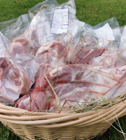 Fermette des Landes - Caissette d'un demie-agneau