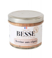 Foie Gras BESSE - Terrine aux cèpes 100g