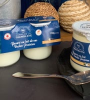 Ferme de La Tremblaye - 2 yaourts vanille