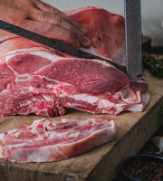 Maison BAYLE - Champions du Monde de boucherie 2016 - Côtes d'Agneau larges de Saugues (43) - 400g Barbecue