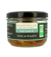 Maison PAPILLON - Artisan depuis 1955 - Terrine BIO au Roquefort 160g