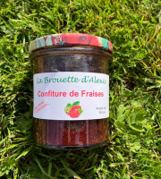 La Brouette d'Alexis - confitures de fraises - 350 grs