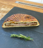 Elevage Les Blancs de l'Ouest - Tourte cochon, canard, figue - 800g