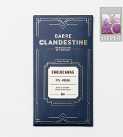 Barre Clandestine - Tablette de chocolat noir grand cru - Chulucanas 71%, Pérou - bean to bar