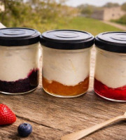 Gaec de l'Elanion - Lot de 6 fromages blancs confiture