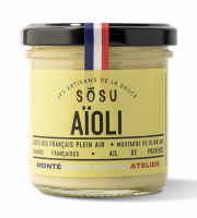 SÒSU, les Artisans de la Sauce - Aïoli lot de 9 x140g