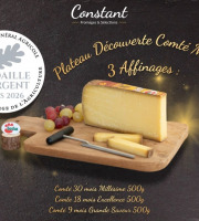 Constant Fromages & Sélections - Plateau Découverte Comté Médaillé 2026 - 3 Affinages de Comté