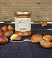 Le verger bio de Quinsac - créme de marrons au cognac 200gr BIO et DEMETER