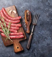 Les Délices du Scamandre - Merguez Pure Viande de Taureau  500g [SURGELÉ]