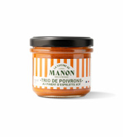 SÒSU, les Artisans de la Sauce - TRIO DE POIVRONS AU PIMENT D’ESPELETTE AOP