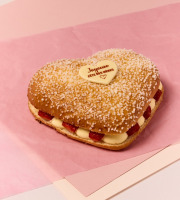 La Tarte Tropézienne - Coeur Tropézien fête des mères fraise et litchi