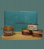 La ferme d'Enjacquet - Coffret Foie Gras & Charcuteries Fermières - Le goût authentique du Gers x 10
