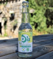 Ferme de Vanadal - Diz Verveine : Eau pétillante bio sans sucre, saveur citronnée du Lot