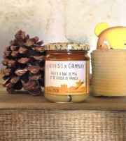 Les Butineuses de Champigny - Miel de printemps et gousse de vanille BIO - 250g