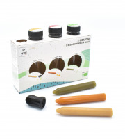 OCNI - Coffret Découverte 3 Crayons - Citron confit, Basilic, Piment & Ail - Bio