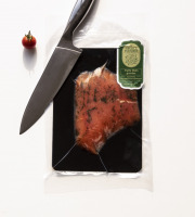 La Truite Fleurie - Lot de 2 truite fumée et de 2 gravlax ciboulette 120 à 130g