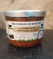 La Ferme DUVAL - Bolognaise de bœuf Bio