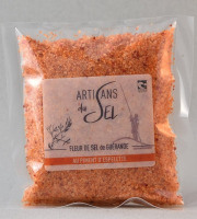 Artisans du Sel - Fleur de Sel de Guérande au Piment d'Espelette 100g x 14