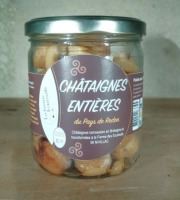 La Ferme des Ecureuils - Chataignes entières Bio – 250g