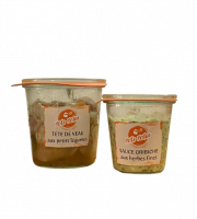 Pots Potes - Tête de veau 580 + sauce gribiche 190