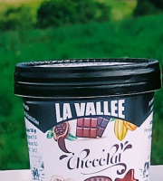 Les Glaces de la Vallée - Coffret Mini crèmes glacées Chocolat  Weiss"la Vallée" 24 pots de120 ml