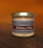 Maison Ramajo - Rillettes d'oie à l'ancienne effilochées à la main 100g