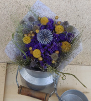 Ferme de la ville basse - Bouquet de fleurs séché