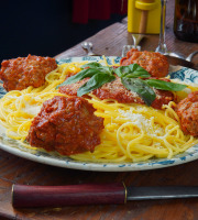 La Ferme du Chaudron - Boulettes de porc sauce tomate Bio 500gr