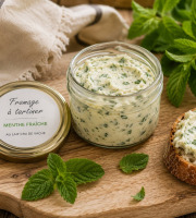 Gaec de l'Elanion - Fromage à tartiner : menthe 125g