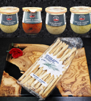 Boucherie Charcuterie Traiteur Lionel Ghérardi - Pack Apéro : 4 tartinades + Gressins