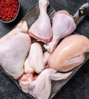 La Coussoyote - Colis poulet découpé - 1,1kg