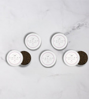 Caviar de l'Isle - Caviar Baeri Français Lot de 5 boîtes de 30g - Caviar de l'Isle