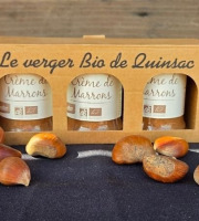 Le verger bio de Quinsac - Coffret 3 crèmes BIO et DEMETER