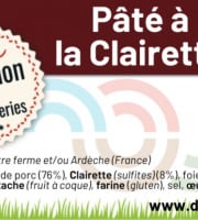 Dessine moi une brebis - Pâté de campagne à la Clairette 200g