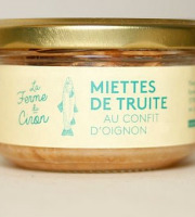 Pisciculture du Ciron - Miettes De Truite Au Confit D'oignon 140g x 12