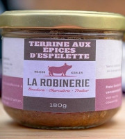 La Robinerie, Maison Kohler - Terrine aux épices d'Espelette 180g