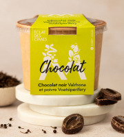 Eclat des cimes - Sorbet Chocolat noir Valrhona et poivre Voatsiperifery 440 ml