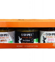 Biscuiterie des Vénètes - Coffret mini pots de caramel au beurre salé