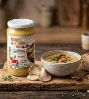 Via l'escargot - Velouté de pleurotes aux escargots