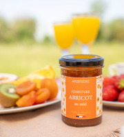 Apisphère - Confiture d'abricot 240g