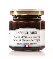 L'Epicurien - Confit d'Olives Noires Miel et Fleurs de Thym