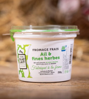 La Ferme de Blas'Lait - Fromage frais aromatisé ail et fines herbes