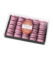 Invitation au Délice - Coffret Mono-parfum - 25 Macarons Cassis