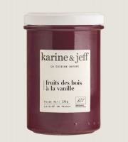 Karine & Jeff - Fruits des bois à la vanille 6x245g