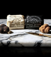 Beurre Plaquette - Duo d'Exception : Truffe Noire & Truffe Blanche