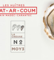 Huîtres Prat-Ar-Coum Alain Madec - Huîtres creuses PRAT-AR-COUM 36 MOYENNES N° 3.